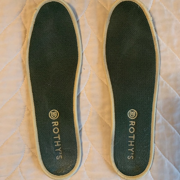 ROTHYS HTF RETIRED SAFARI OLIVE GREEN SLIP ON SNEAKERS SIZE 10.5 💚💚💚 - Picture 5 of 6